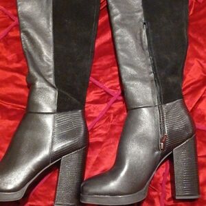 Circus Sam Edelman Howell Thigh High Black Women's Boots